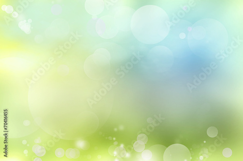 Abstract blue green blur background