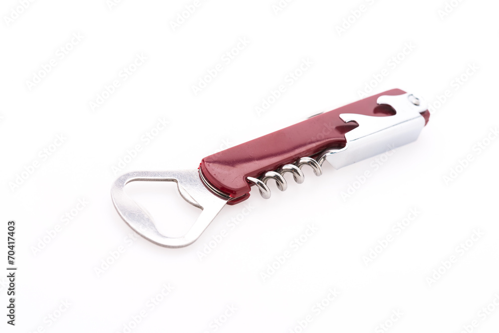 Can opener isolated on white background Can opener isolated on white background