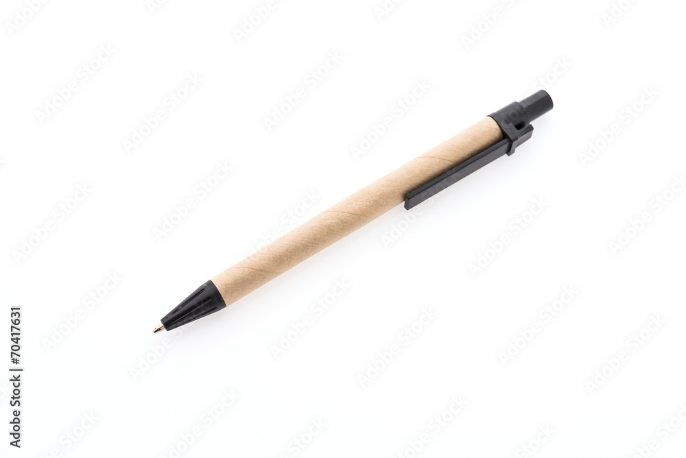 Pen isolated on white background