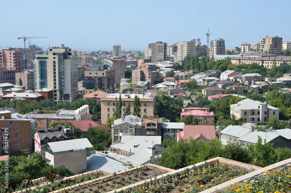 Армения, Ереван, вид на город с 