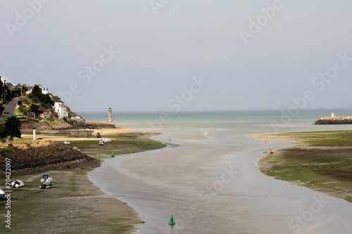 Schilderij op canvas Avant port du légué Saint Brieuc