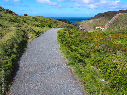Path to the Kynance Cove, Cornwall