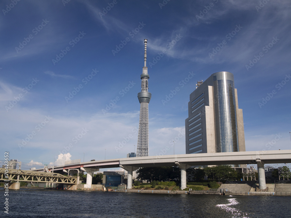 隅田川と東京スカイツリー