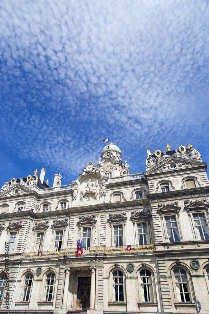 Lyon city hall (Hotel de Ville) France