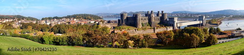 Conwy Castle in Wales, United Kingdom, series of Walesh castles © Tomas Marek