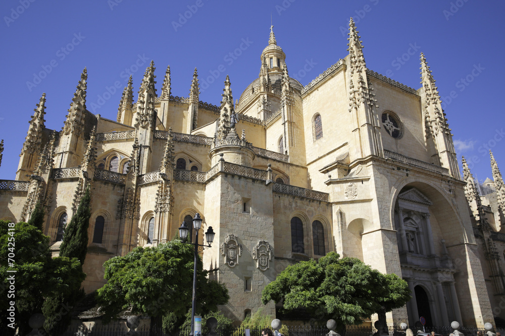 Cathedral of Segovia in Spain