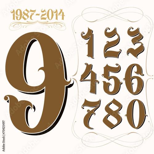 Gangster Tattoo Numbering