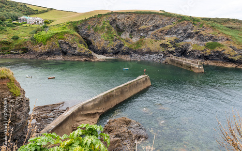 Port Issac near Wadebridge Corwall England photo