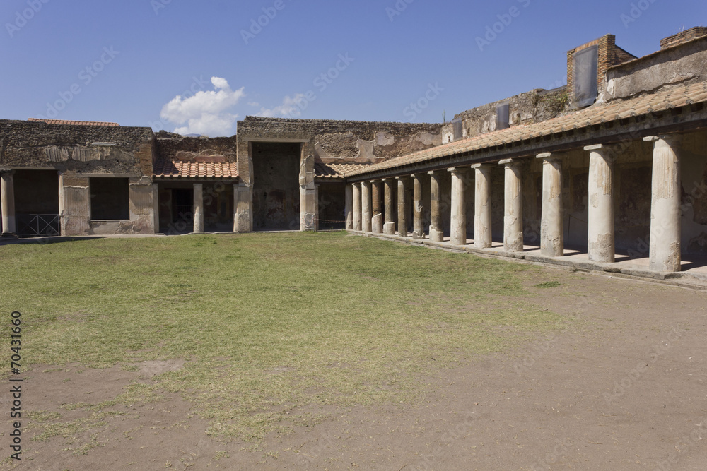 Stabian Thermal baths, Pompei, Italy