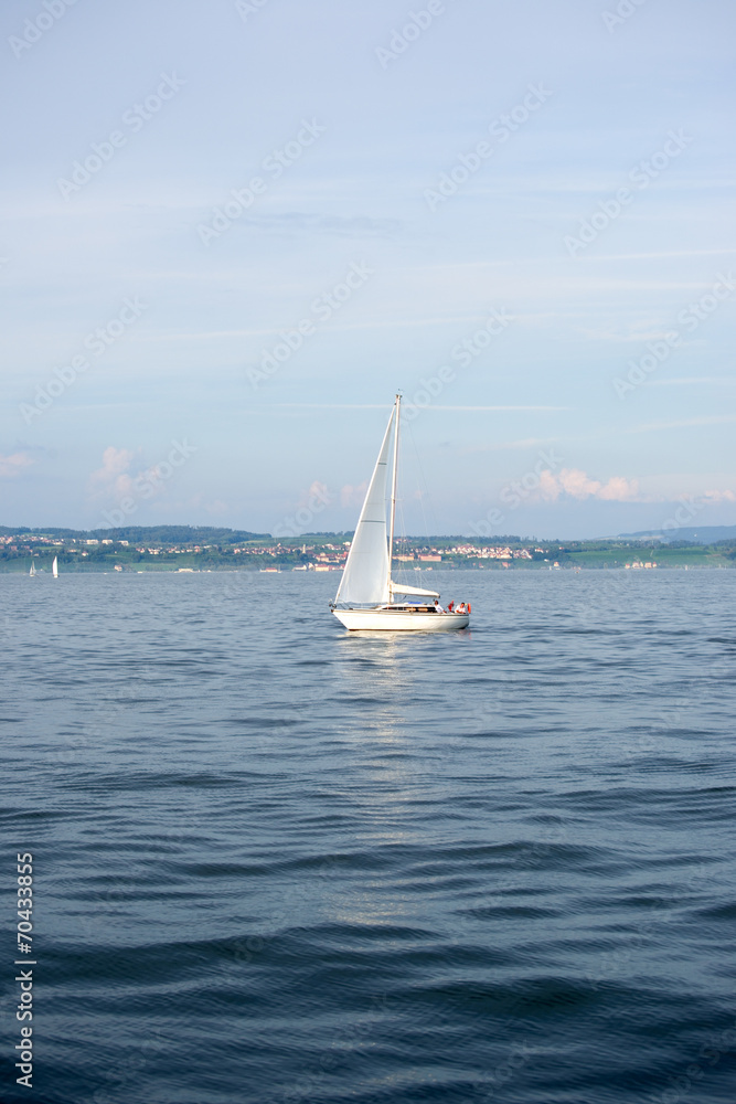 Naklejka premium Segelboote am Bodensee