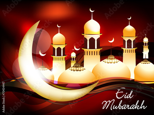 vector eid mubarakh background