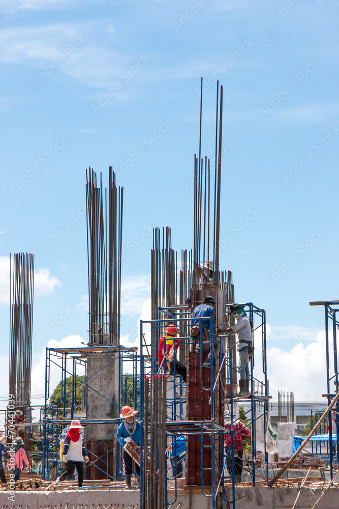 Obraz premium construction site