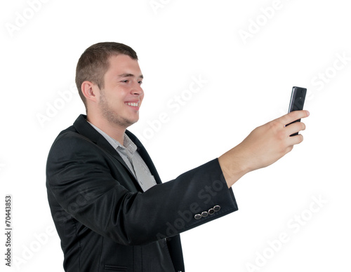 Man taking a photograph