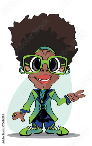 garçon lunette