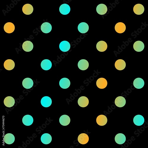 Modern polka dots background