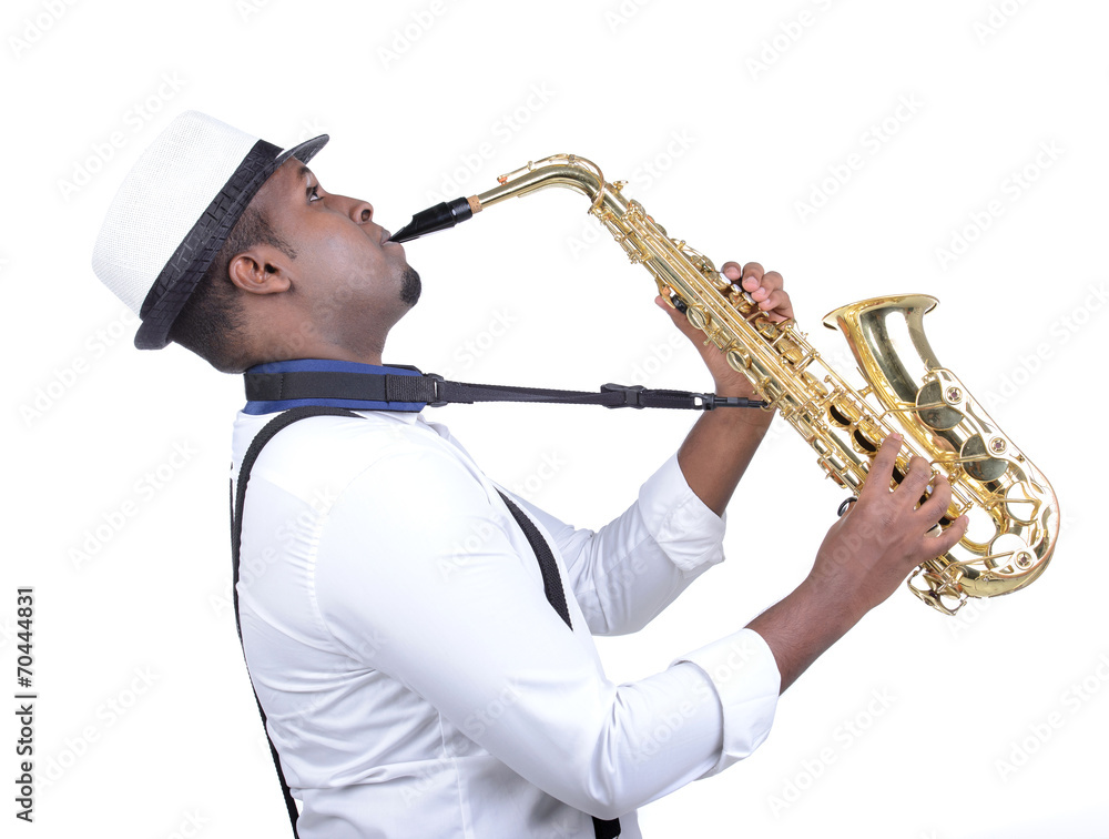 Fototapeta premium Saxophone player