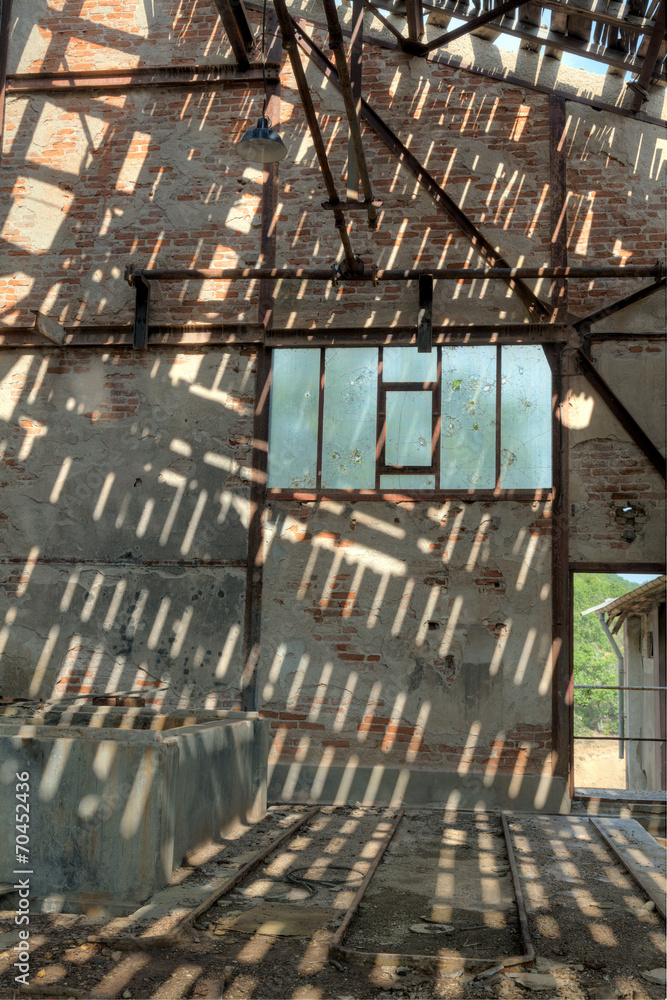 Obraz premium Ore processing factory