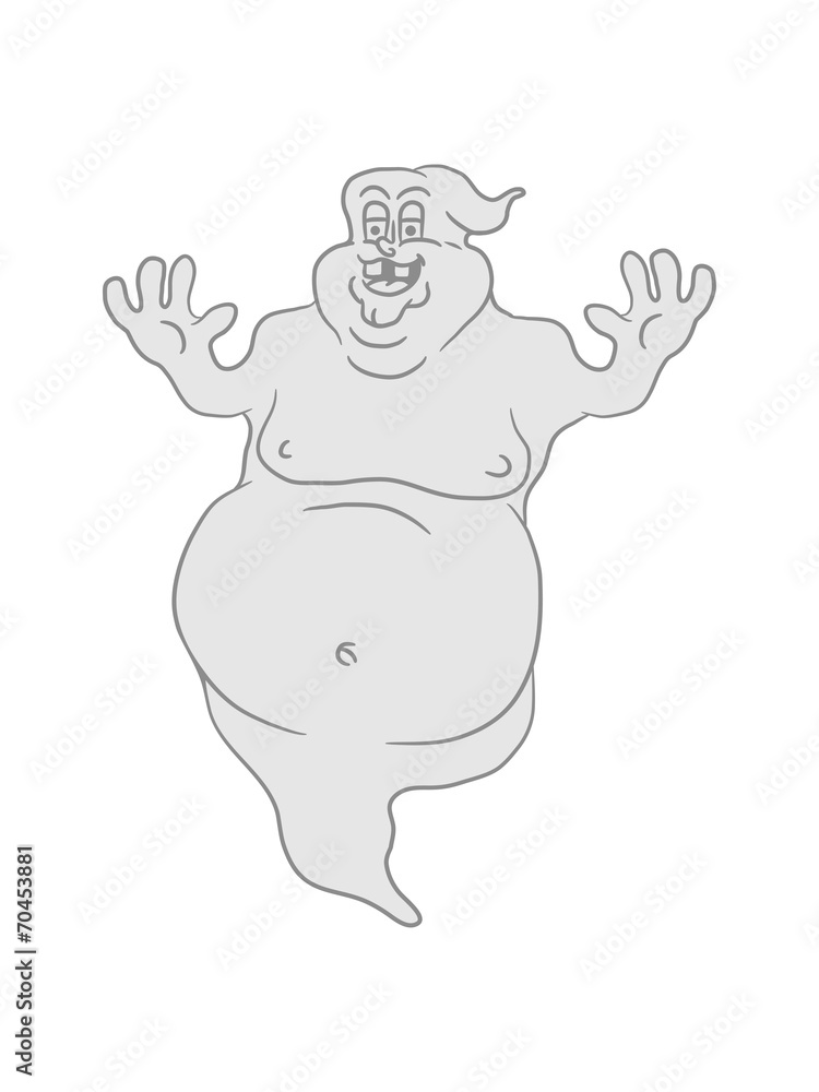 Dicker Fetter verfressener Geist Dicker Fetter verfressener Geist