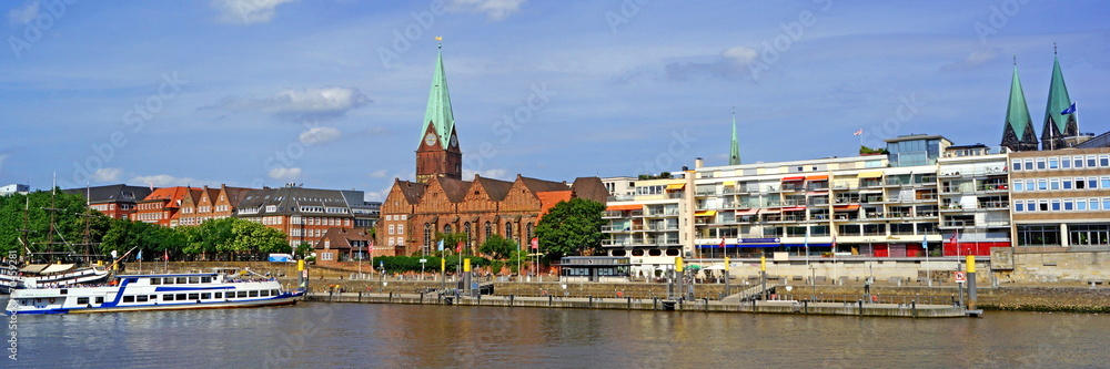 Bremen a.d. Weser - Stadtpanorama