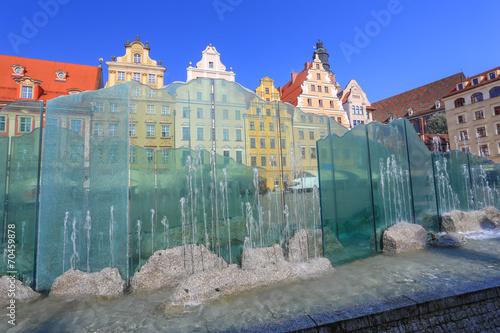 Wrocław | fountain | the old town