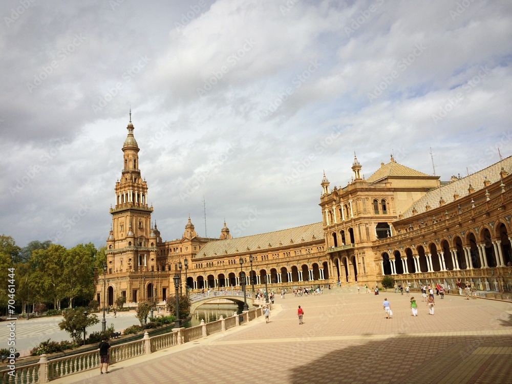 Sevilla Plaza de España Nordturm