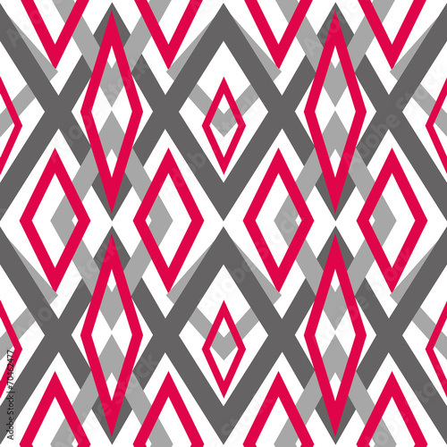 Seamless abstract pattern rhombuses texture geometric background