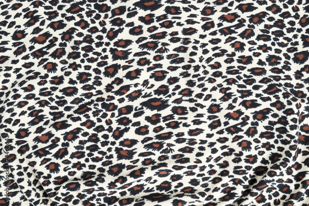 tiger pattern fabric