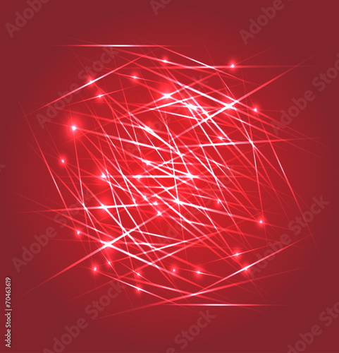 Abstract red Background