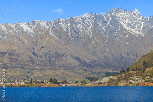 The Remarkables near Queenstown New Zealand