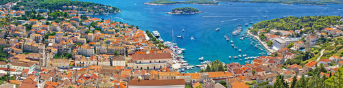 Croatian tourist destination of Hvar