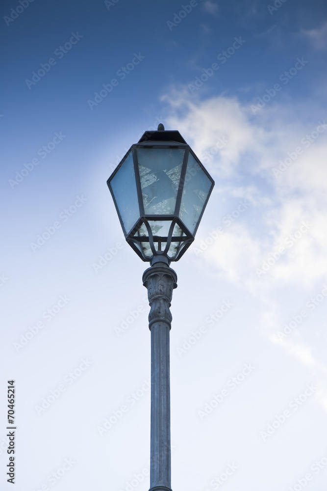 Streetlight of 19th century