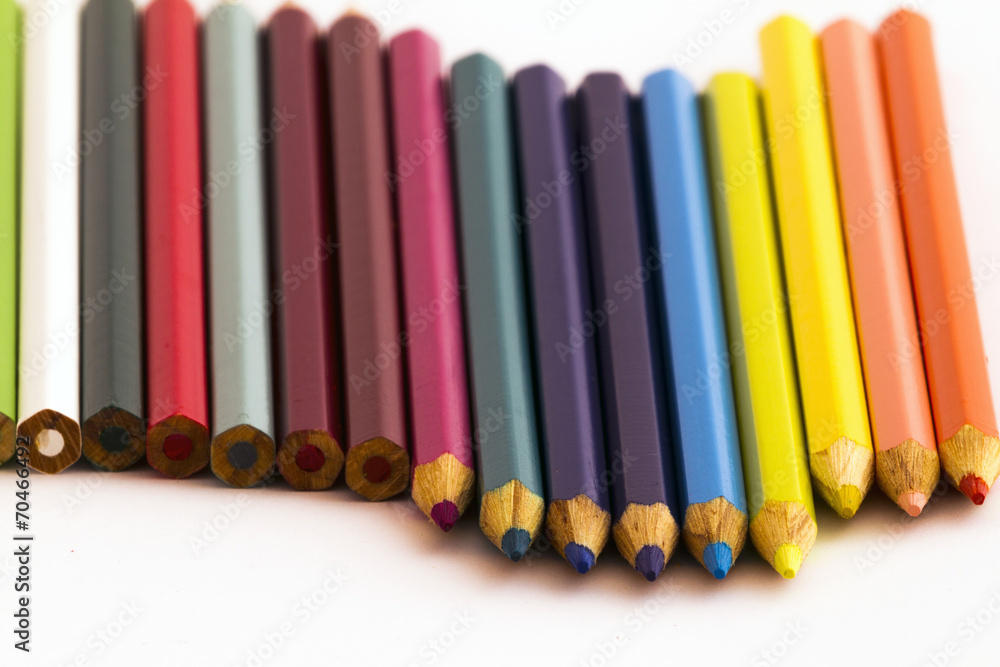 colored pencils