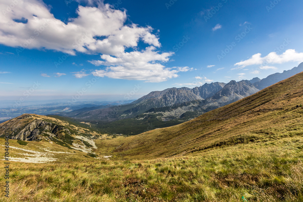 Kasprowy Wierch Summit in the Polish Tatra Mountains