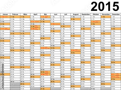 Kalender 2015