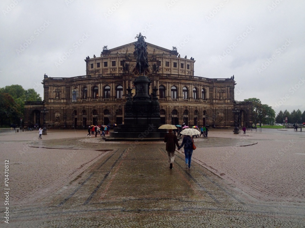 Obraz premium Semperoper Dresden 