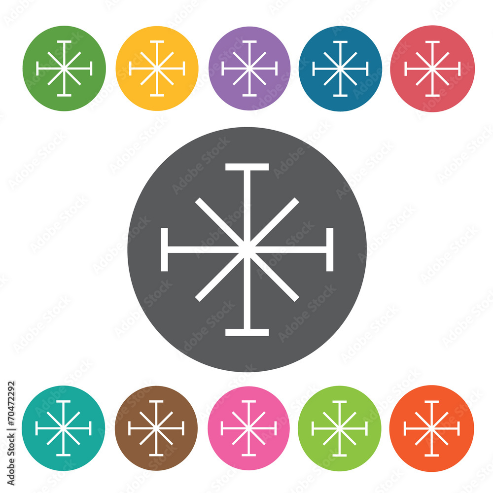 double triangle reticle with dot icon. Crosshair icon set. Roun double triangle reticle with dot icon. Crosshair icon set. Roun
