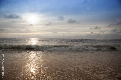 North Sea in The Hague, Scheveningen district, the Netherlands