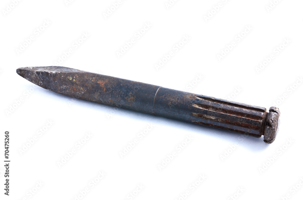 Cold Chisel on a white background. perspective Cold Chisel on a white background. perspective