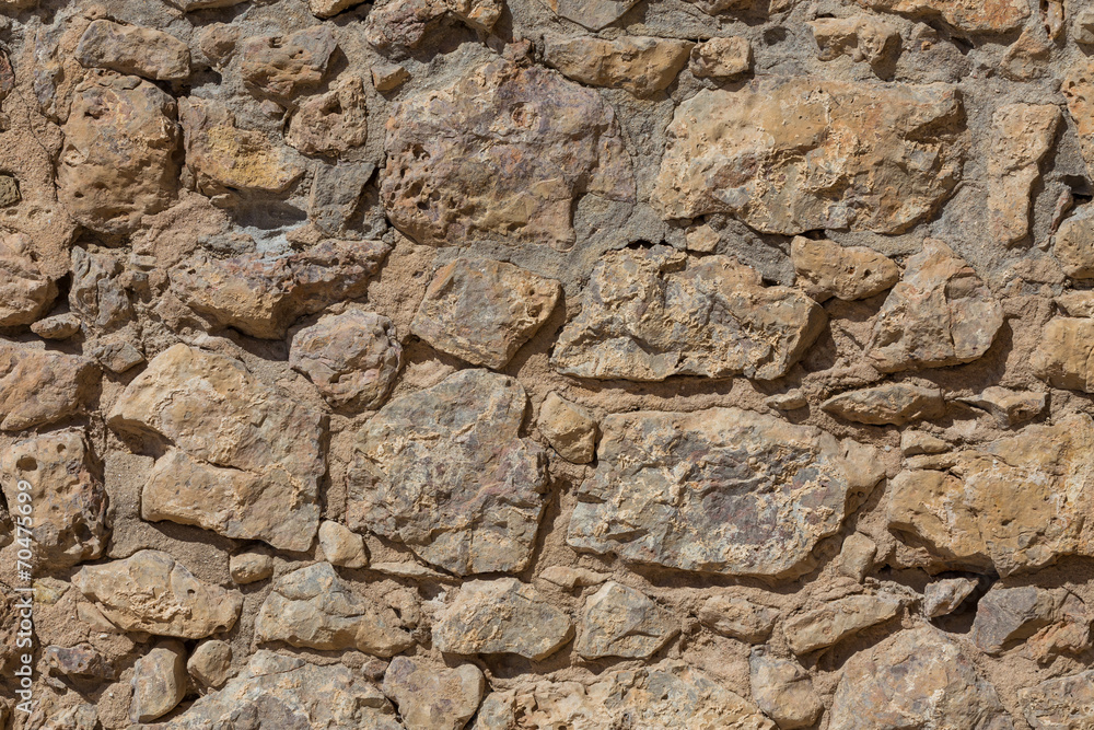 Stone Texture of Old City Wall