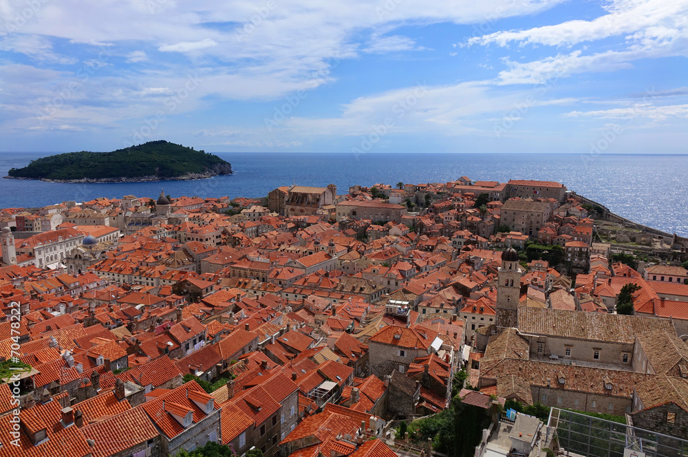 Dubrovnik, ses remparts, sa forteresse et son centre historique