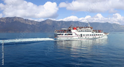 Greek island ferry