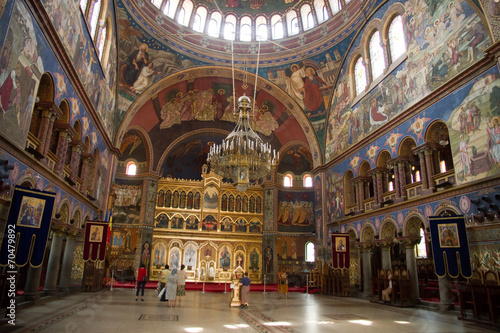 The Holy Trinity Orthodox cathedral in Sibiu, Romania © dragan1956