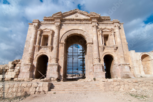 Arch of Hadrian, Jerash, Jordan