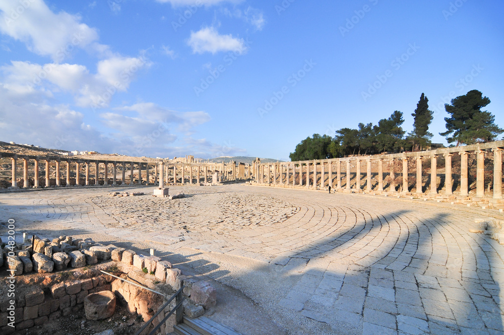 Oval Forum - Jerash, Jordan