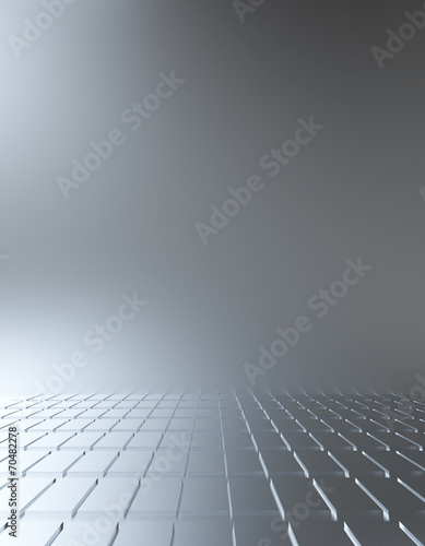 shiny simple clean metal background stage