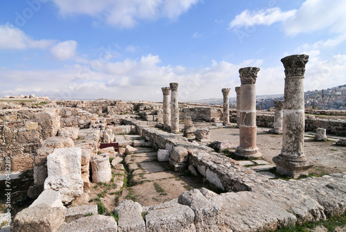 Roman Ruins of the Citadel - Amman, Jordan