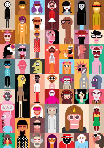 People vector illustration