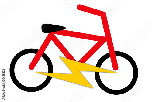 Logo vélo à assistance électrique