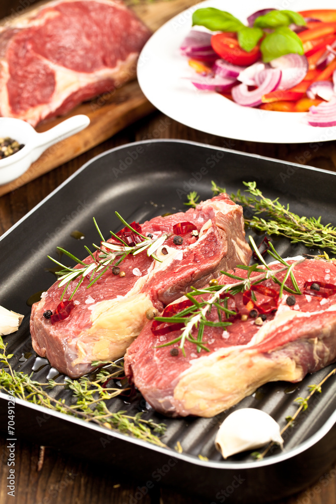 steak fleisch vorbereitung
