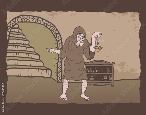 Scene old man